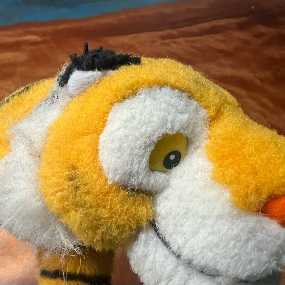 Vintage Rajah Tiger Plush Toy Stuffed Animal 1992 Mattel Aladdin Jasmine